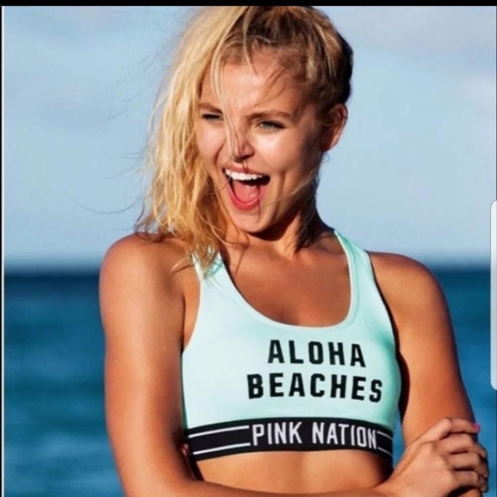 NWT "Aloha Beaches" Victoria Secret Bra Small
